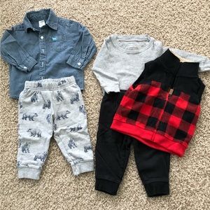 Baby Boys Carters Outfit Sets size 9 month